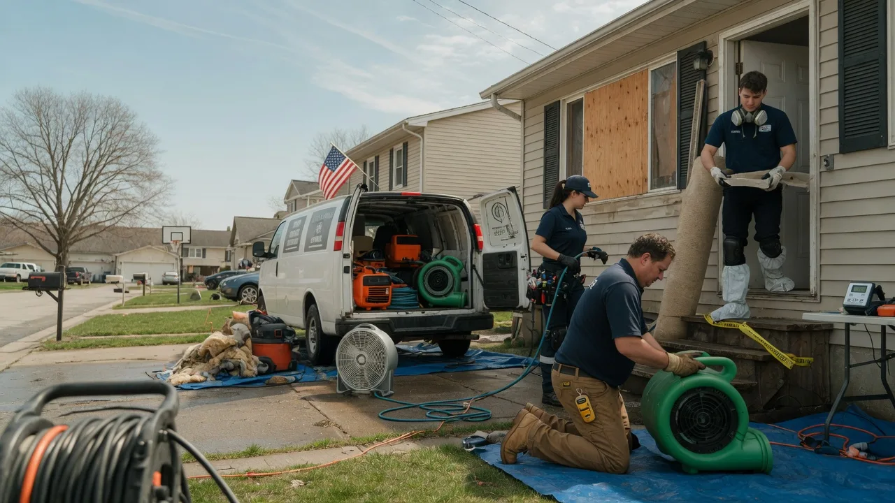 Water Damage Restoration in Warsaw, MN near me